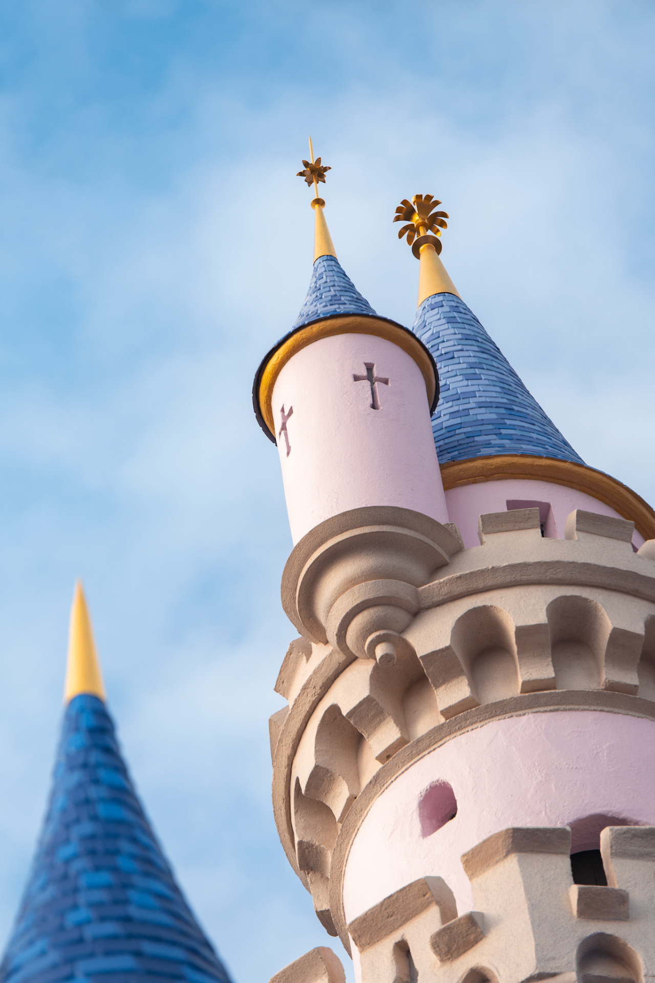 Cinderella Castle at Walt Disney World on a bright day